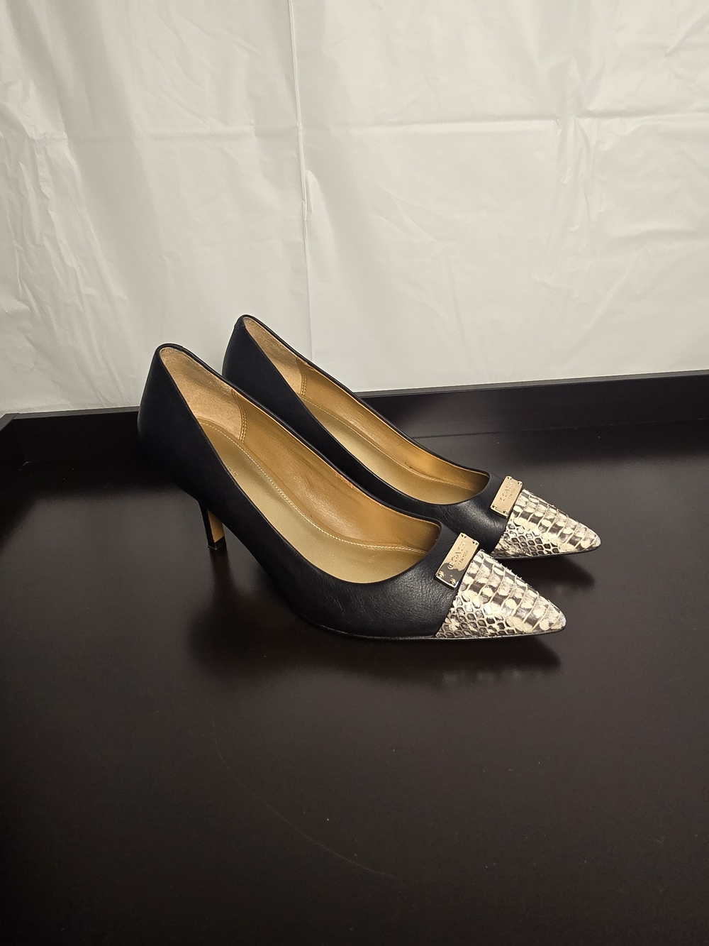 Coach Zan Leather Pumps With Box Size 8.5